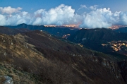 Tramonto Pasquale dai monti Brembillesi - FOTOGALLERY